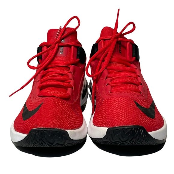 Nike Other - Nike Air Max Infuriate 2 Mid University Red Black EUC Sz 8
